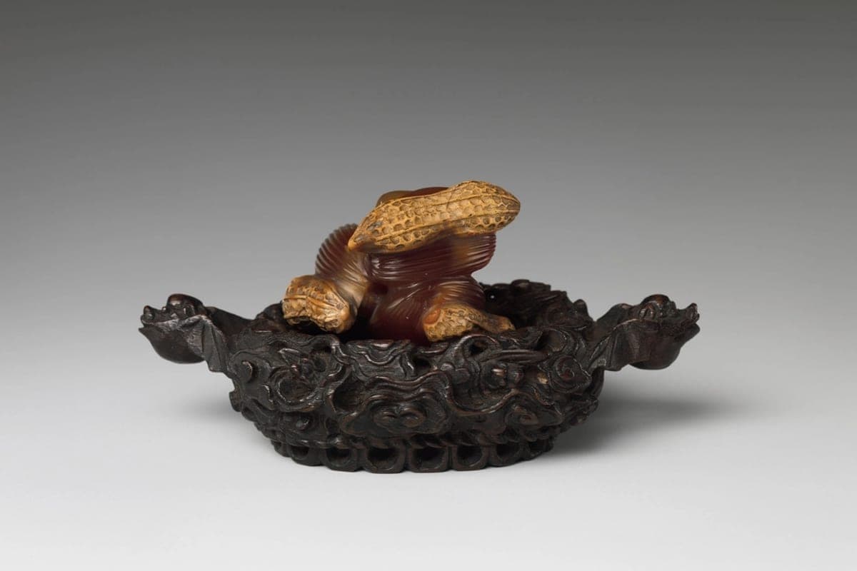 Dried red jujube dates in a bowl